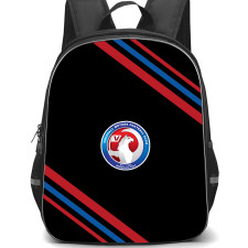 Vauxhall Motors Football Club Backpack School Bag StudentPack - Vauxhall Motors Football Club Large Logo With Stripe