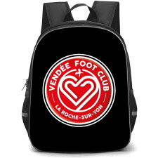 Vendee Football Club Backpack School Bag StudentPack - Large Logo Football Club