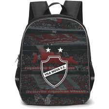 Vila Nova Futebol Clube Backpack School Bag StudentPack - Vila Nova Futebol Clube Stadium with Logo Crowd Background