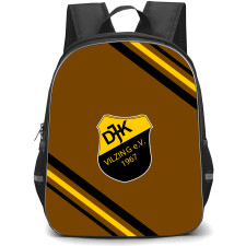 Vilzing Football Club Backpack School Bag StudentPack - Large Logo With Stripe