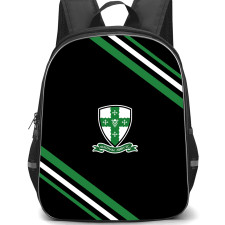 Waltham Abbey Football Club Backpack School Bag StudentPack - Waltham Abbey Football Club Large Logo With Stripe