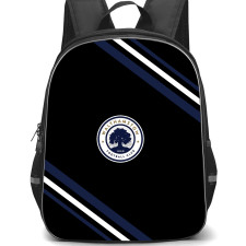 Walthamstow Football Club Backpack School Bag StudentPack - Walthamstow Football Club Large Logo With Stripe
