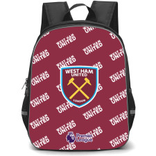 West Ham United Football Club Backpack StudentPack - West Ham United Football Club Medley Monogram Wordmark