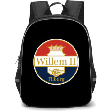 Willem II Tilburg Backpack School Bag StudentPack - Large Logo Football Club