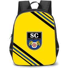 Wiedenbruck Football Club Backpack School Bag StudentPack - Large Logo With Stripe