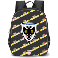 AFC Wimbledon Backpack StudentPack - Wimbledon Football Club Medley Monogram Wordmark