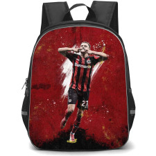 Florian Wirtz School Backpack StudentPack - Bayer 04 Leverkusen Florian Wirtz Goal Celebration On Red Graphic Art