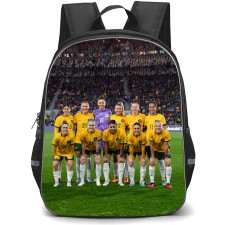 Australia Women's National Football Team Backpack StudentPack - Australia Women's National Football Team Portrait In the Stadium