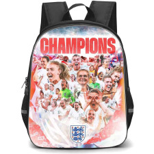 England Women's National Football Team Backpack StudentPack - England Women's National Football Team UEFA Champions 2022 Poster