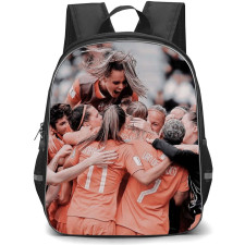 Netherlands Women's National Football Team Backpack StudentPack - Netherlands Women's National Football Team Celebration Poster