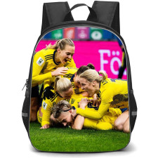 Sweden Women's National Football Team Backpack StudentPack - Sweden Women's National Football Team Celebration On The Ground