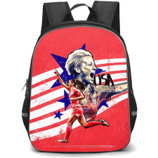 United States Women's National Football Team Backpack StudentPack - United States Women's National Football Team Celebration Red Graphic Art