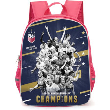 United States Women's National Football Team Backpack StudentPack - United States Women's National Football Team WC 2019 Champion Poster