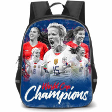 United States Women's National Football Team Backpack StudentPack - United States Women's National Football Team Word Champions Poster