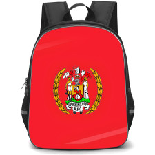 Workington Backpack School Bag StudentPack - Logo In Red Background Football Club