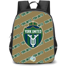 York United FC Backpack StudentPack - York United FC Football Club Medley Monogram Wordmark