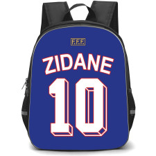 Zinedine Zidane Backpack StudentPack - Zinedine Zidane FFF Jersey Number