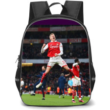 Oleksandr Zinchenko Backpack StudentPack - Oleksandr Zinchenko Arsenal F.C. Jumping Celebration Poster