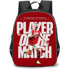 Oleksandr Zinchenko Backpack StudentPack - Oleksandr Zinchenko Arsenal F.C. Player Of The Match Poster
