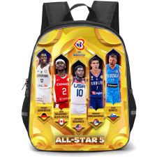 Fiba World Cup 2023 Backpack StudentPack - Fiba World Cup 2023 All-Star 5 Portrait