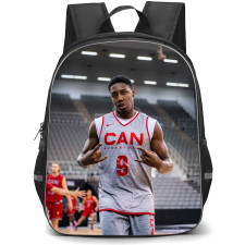 Fiba World Cup 2023 RJ Barrett Backpack StudentPack - RJ Barrett Canada 9 Showing Rock Sign Poster
