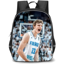 Fiba World Cup 2023 Lauri Markkanen Backpack StudentPack - Lauri Markkanen Finald 23 Shouting Poster
