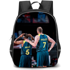 Fiba World Cup 2023 Backpack StudentPack - Fiba World Cup 2023 Mills And Ingles Australian Player Back