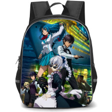 Full Metal Panic Backpack School Bag StudentPack - Full Metal Panic Characters Night Cruise Ship Portrait