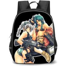 Full Metal Panic Backpack School Bag StudentPack - Kaname Chidori And Teletha Testarossa Sticker