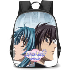 Full Metal Panic Backpack School Bag StudentPack - Sousuke Sagara And Kaname Chidori Back To Back Series Poster