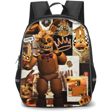 Five Nights At Freddys Bonnie School Backpack StudentPack - Spring Bonnie Collage