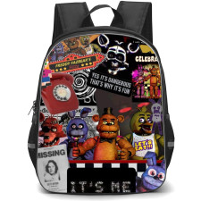 Five Nights At Freddys School Backpack StudentPack - Characters Collage It's Me