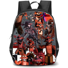 Five Nights At Freddys Foxy School Backpack StudentPack - Pirate Foxy Collage