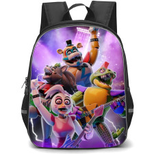 Five Nights At Freddys School Backpack StudentPack - Glamrock Characters Illustration