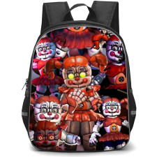 Five Nights At Freddys Scrap Baby School Backpack StudentPack - Scrap Baby Collage