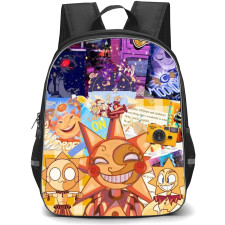 Five Nights At Freddys School Backpack StudentPack - Sun and Moon Collage