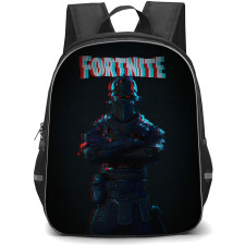Fortnite Black knight School Backpack StudentPack - Black Knight Standing On Dark