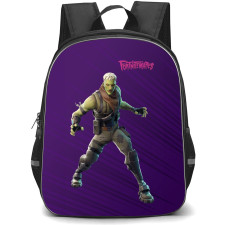 Fortnite Brainiac School Backpack StudentPack - Brainiac Standing On Purple Background