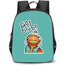Fortnite Fishstick Backpack StudentPack - Fishstick Got Blub Sticker Art