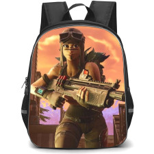 Fortnite Renegade Raider Backpack StudentPack - Renegade Raider Holding Shotgun