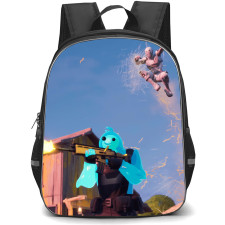 Fortnike Rippley Backpack StudentPack - Rippley Firing Gun Illustration