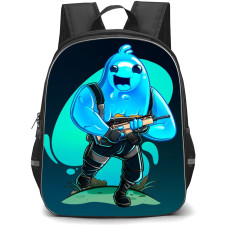 Fortnike Rippley Backpack StudentPack - Rippley Portrait Blue Background