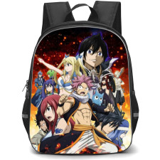 Fairy Tail Backpack StudentPack - Characters Flame Illustration