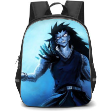 Fairy Tail Gajeel Redfox Backpack StudentPack - Gajeel Redfox Blue Light Poster