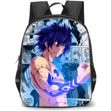Fairy Tail Gray Fullbuster Backpack StudentPack - Gray Fullbuster Comic Art