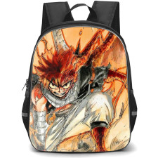 Fairy Tail Natsu Dragneel Backpack StudentPack - Natsu Dragneel Burn Wings Portrait