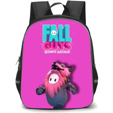 Fall Guys Backpack StudentPack - Fall Guys Ultimate Knockout Pink Background Poster