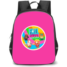 Fall Guys Backpack StudentPack - Fall Guys Ultimate Knockout Round Sticker Art