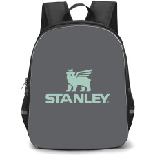 Stanley Backpack StudentPack - Stanley Green Logo On Gray Background