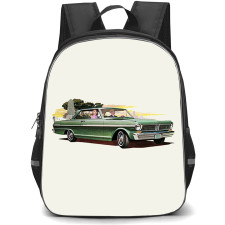 1963 Beaumont Acadian Backpack School Bag StudentPack - 1963 Beaumont Acadian Sport Coupe Poster